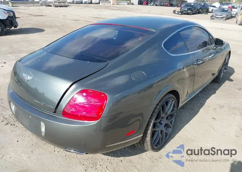 2004 Bentley Continental Gt from USA, damaged, VIN SCBCR63W74C021294